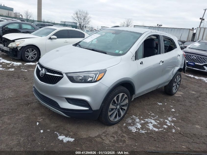 VIN KL4CJESM2NB536381 2022 Buick Encore, Awd Preferred no.2