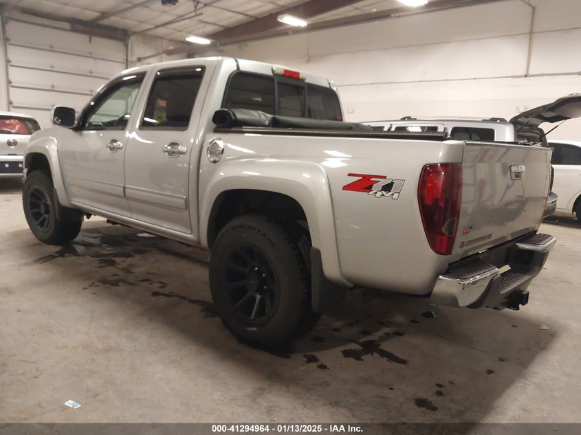 2012 CHEVROLET COLORADO VIN: 1GCHTDFE0C8120875