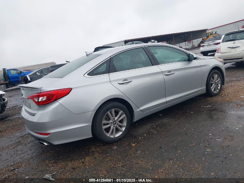 VIN 5NPE24AF7HH462421 2017 Hyundai Sonata no.4