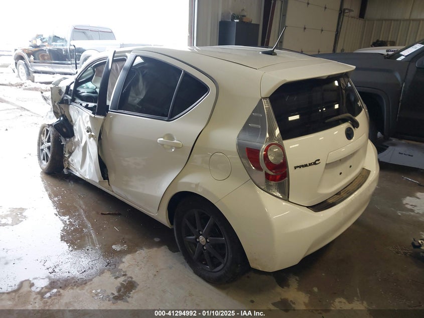2012 TOYOTA PRIUS C VIN: JTDKDTB31C1506599