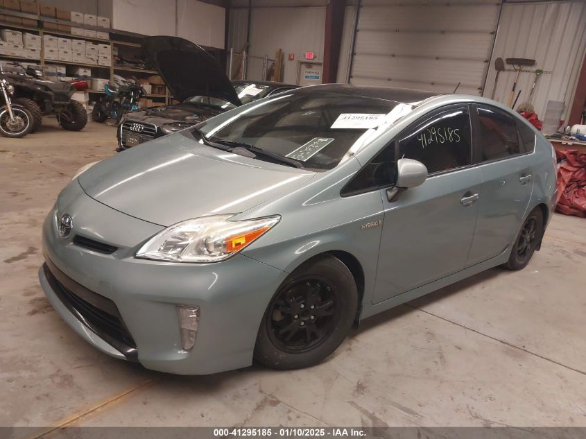 VIN JTDKN3DU5D5637080 2013 Toyota Prius, Three no.2