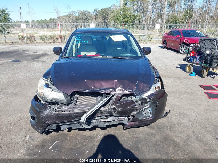 2013 SUBARU IMPREZA VIN: JF1GJAH60DH015959