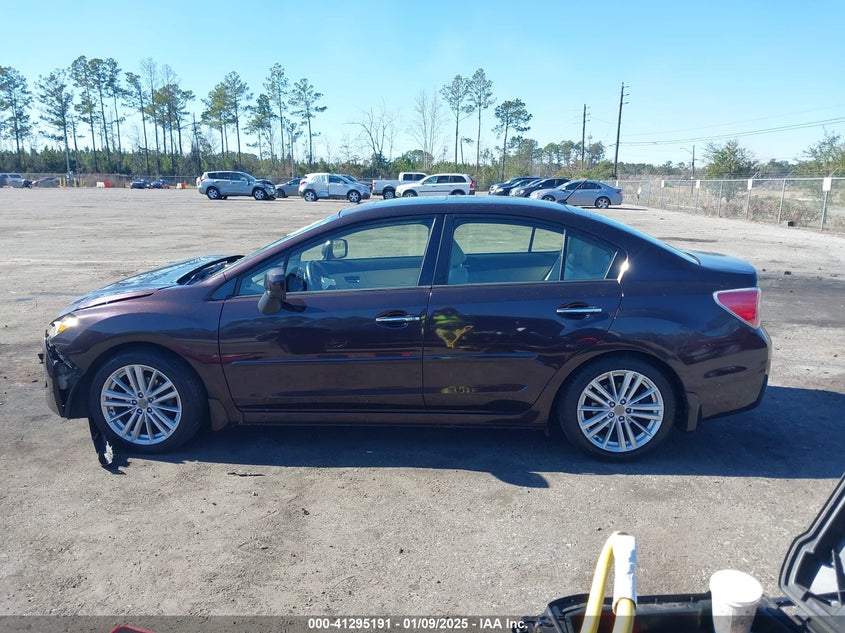 2013 SUBARU IMPREZA VIN: JF1GJAH60DH015959
