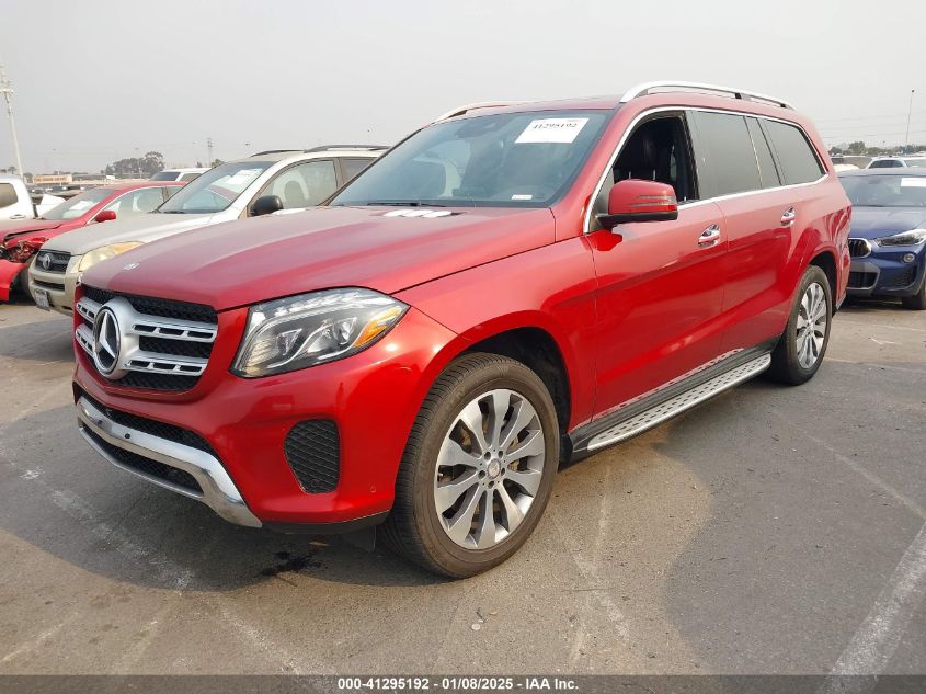 VIN 4JGDF6EE9HA855675 2017 Mercedes-Benz GLS 450, 4... no.2