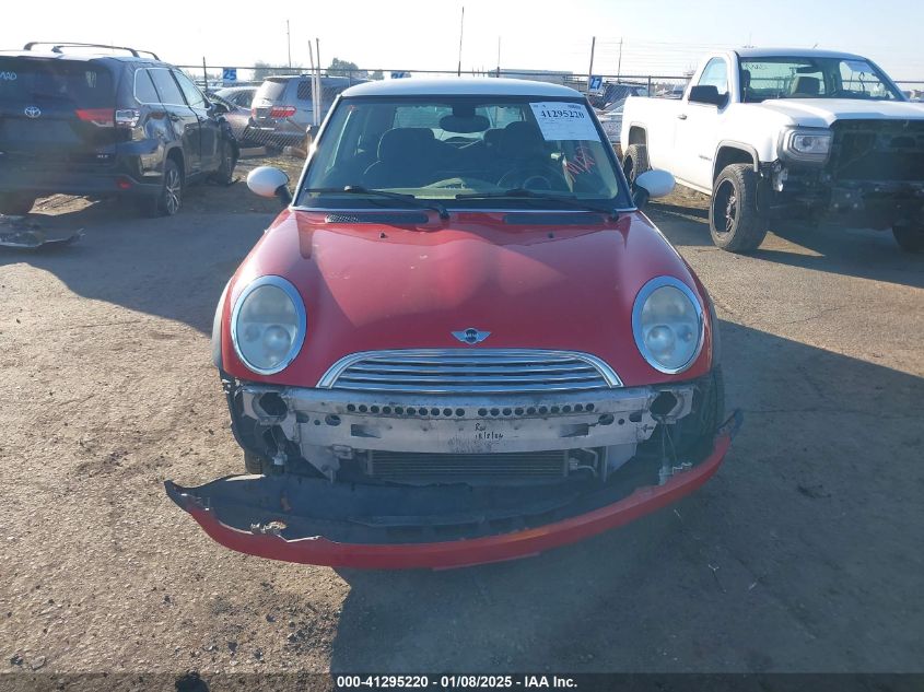 2004 Mini Cooper VIN: WMWRC33484TC53036 Lot: 41295220