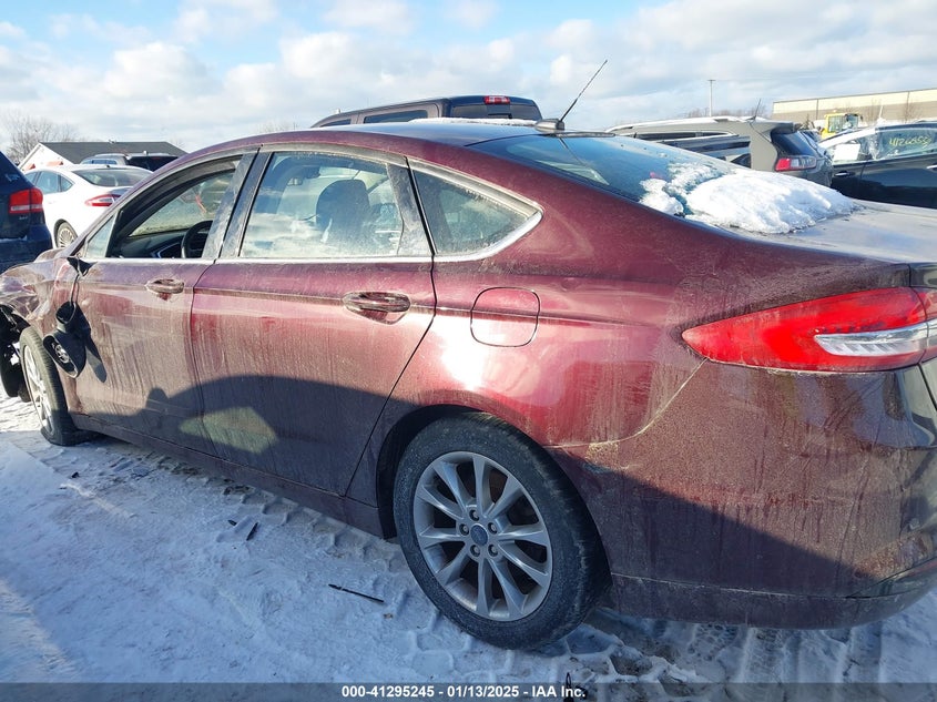 2017 FORD FUSION VIN: 3FA6P0H75HR290888
