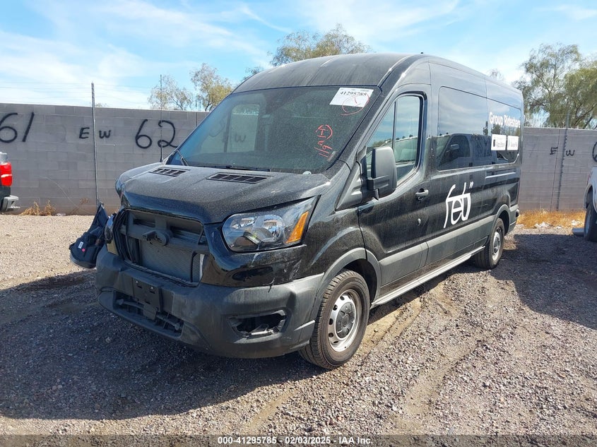 Vin: 1fbax2c87rka50302, lot: 41786169, ford transit-350 passenger van xl 20242