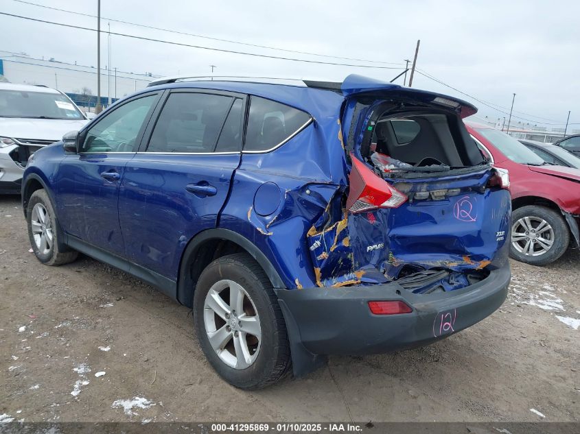 VIN 2T3RFREV1EW190070 2014 Toyota RAV4, Xle no.3