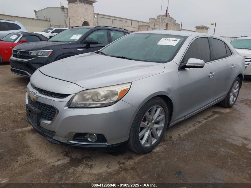 VIN 1G11E5SLXEU132623 2014 Chevrolet Malibu, 2LT no.2