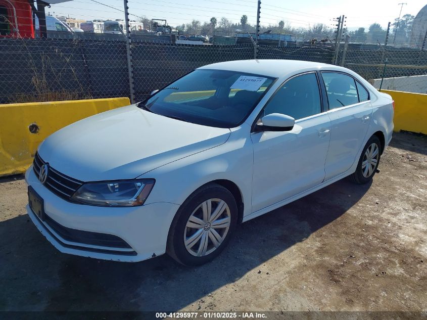 VIN 3VW2B7AJ9HM344533 2017 Volkswagen Jetta, 1.4T S no.2