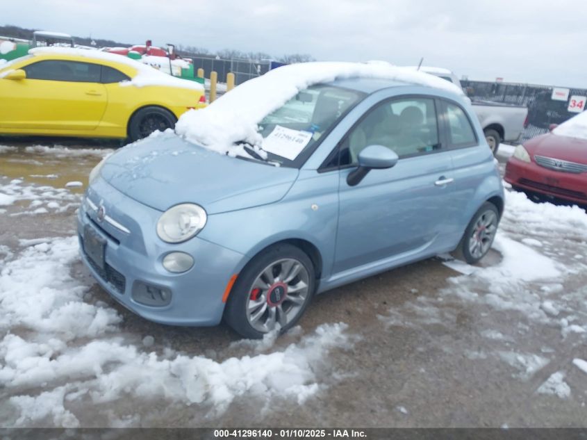 VIN 3C3CFFBR5FT694551 2015 FIAT 500 no.2