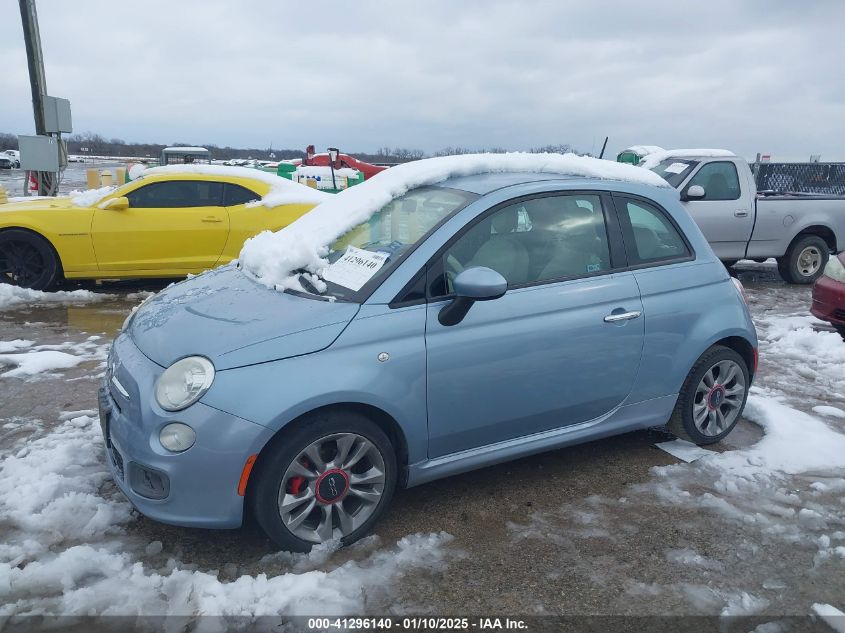 VIN 3C3CFFBR5FT694551 2015 FIAT 500 no.6