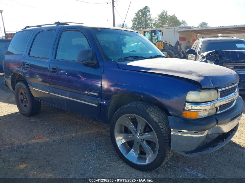 2001 Chevrolet Tahoe Ls VIN: 1GNEC13T71R178601 Lot: 41296253