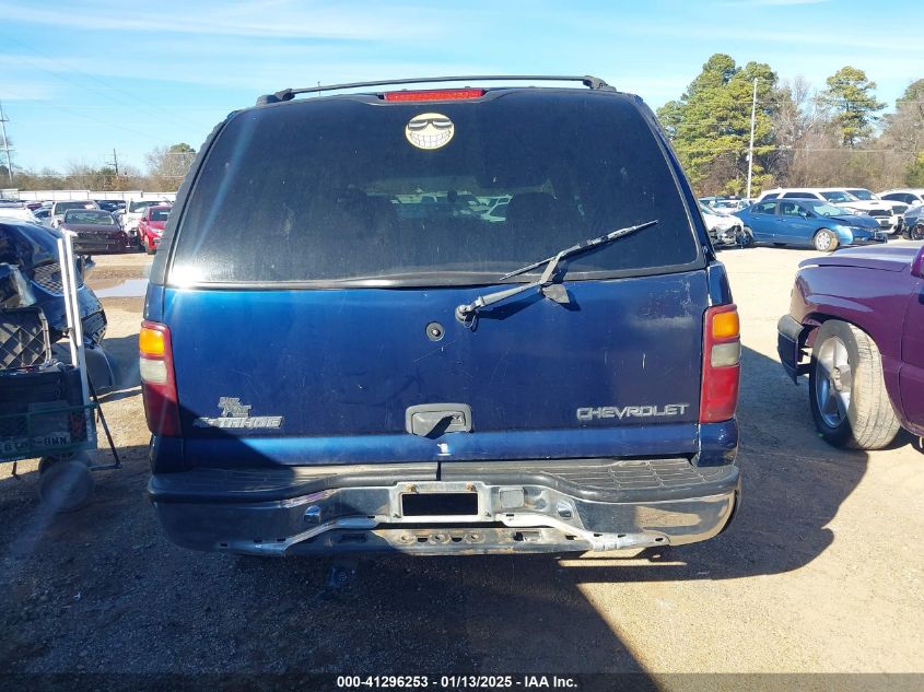 2001 Chevrolet Tahoe Ls VIN: 1GNEC13T71R178601 Lot: 41296253