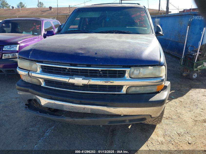 2001 Chevrolet Tahoe Ls VIN: 1GNEC13T71R178601 Lot: 41296253