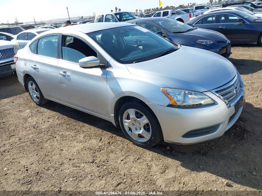 VIN 3N1AB7APXFY287433 2015 Nissan Sentra, S no.1