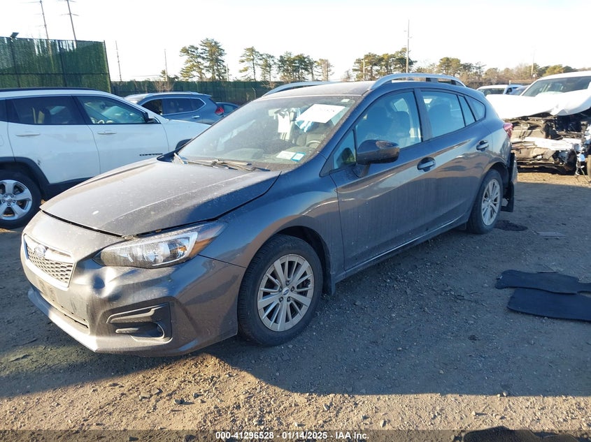 2018 SUBARU IMPREZA VIN: 4S3GTAB67J3747284