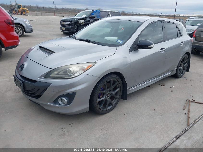 VIN JM1BL1L36D1747999 2013 Mazda 3, Mazdaspeed3 Tou... no.2