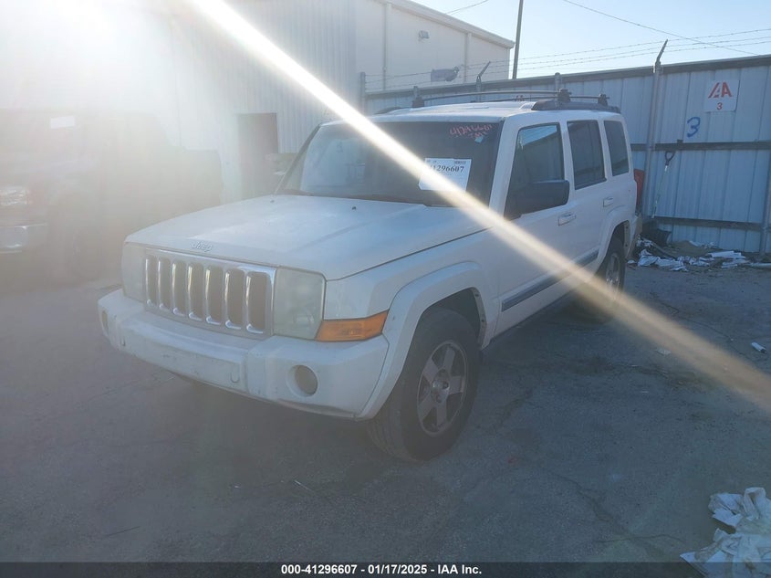 Vin: 1j4rh4gk0ac101614, lot: 41786990, jeep commander sport 20102