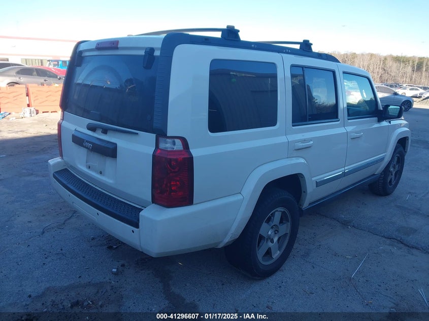 Vin: 1j4rh4gk0ac101614, lot: 41786990, jeep commander sport 20104