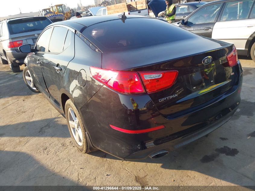 VIN 5XXGM4A74FG467614 2015 KIA Optima, LX no.3