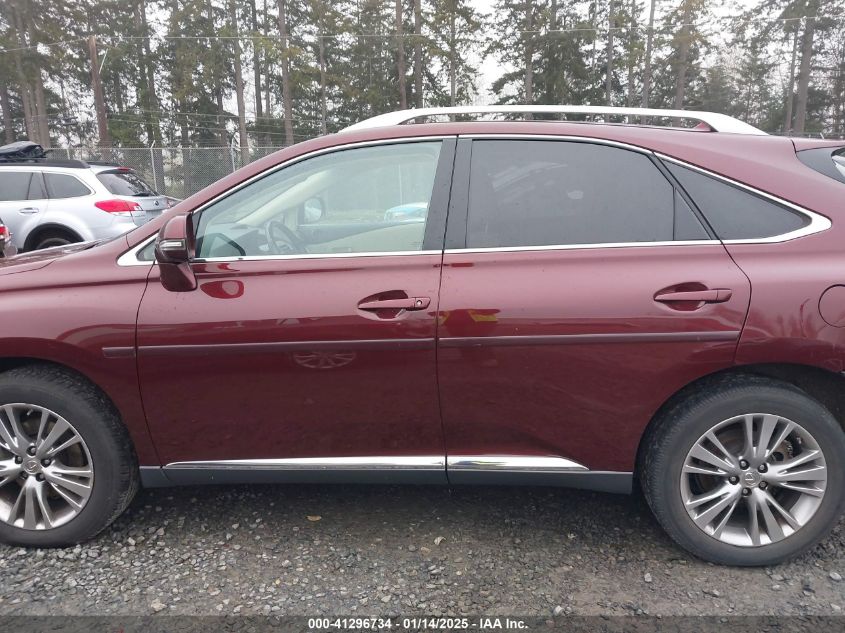 VIN 2T2ZK1BA6DC087620 2013 Lexus RX, 350 no.15