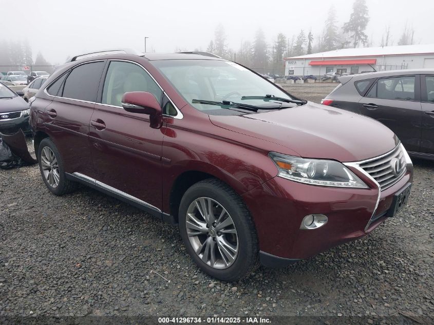 VIN 2T2ZK1BA6DC087620 2013 Lexus RX, 350 no.1