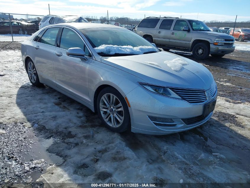 VIN 3LN6L2G99ER825605 2014 LINCOLN MKZ no.1