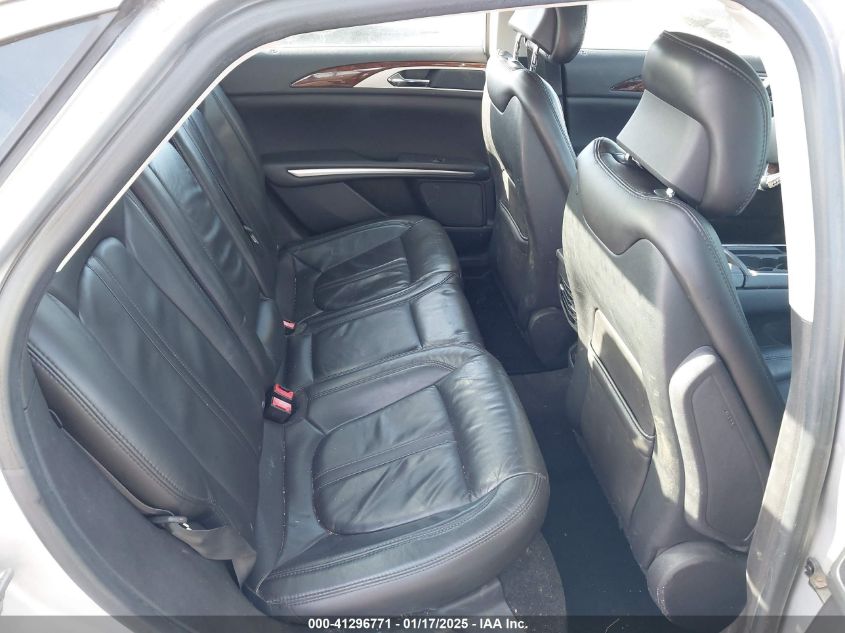 2014 LINCOLN MKZ VIN: 3LN6L2G99ER825605