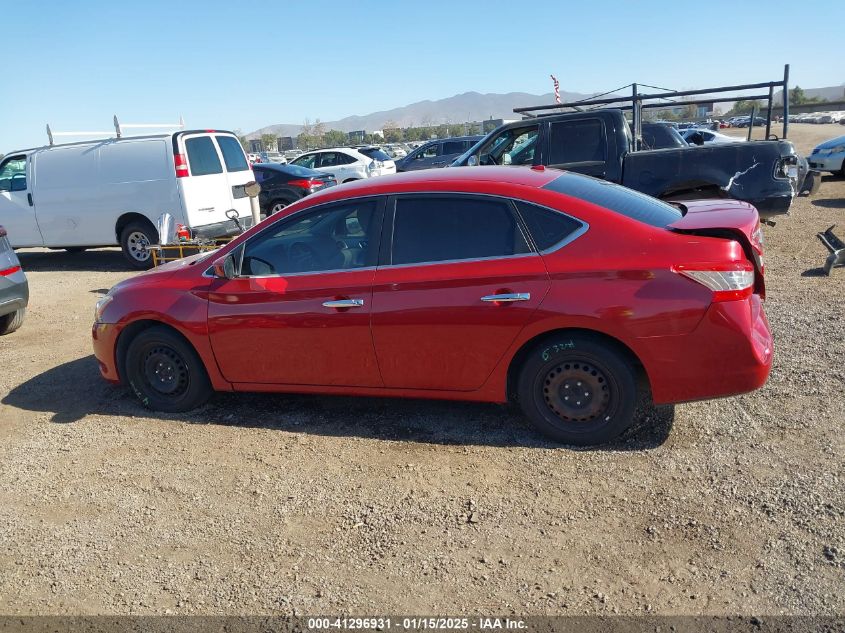 VIN 3N1AB7AP9EL641325 2014 Nissan Sentra, SV no.14