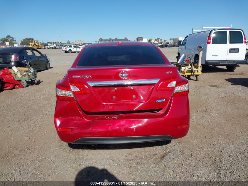 VIN 3N1AB7AP9EL641325 2014 Nissan Sentra, SV no.16