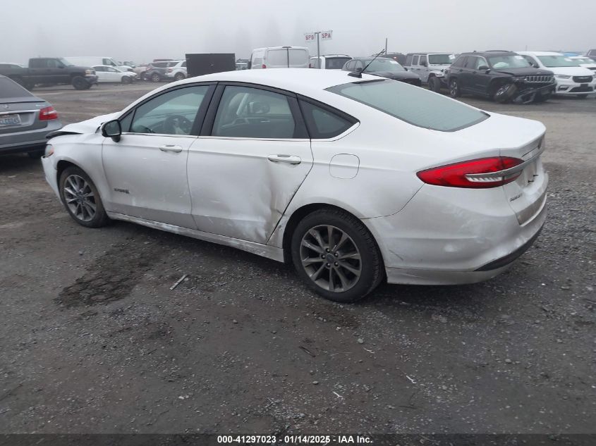 VIN 3FA6P0LU5HR387876 2017 Ford Fusion, Hybrid SE no.3