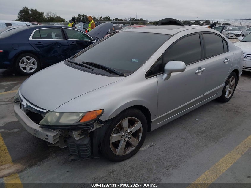 2006 HONDA CIVIC VIN: 1HGFA16806L038072
