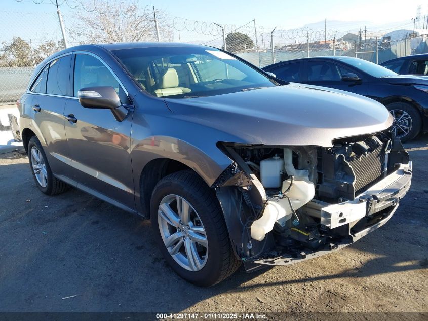 VIN 5J8TB3H57DL005887 2013 Acura RDX no.1