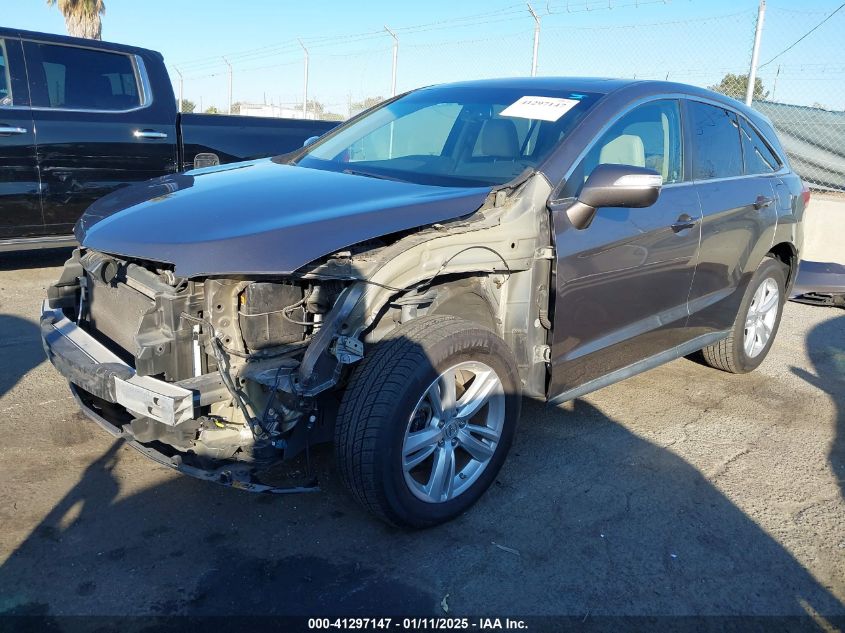 VIN 5J8TB3H57DL005887 2013 Acura RDX no.2