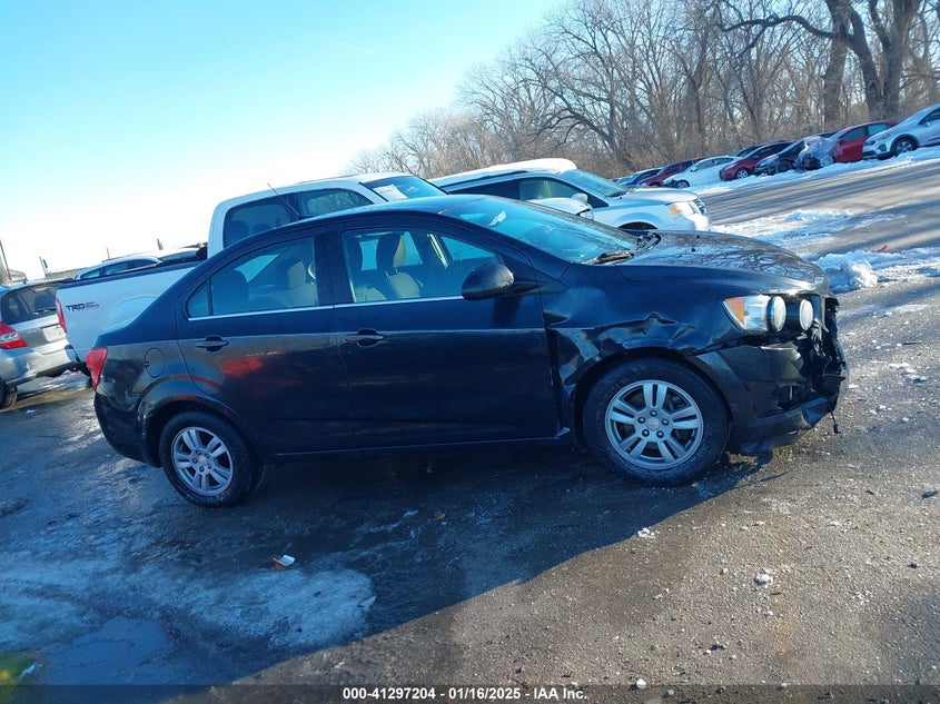 2013 CHEVROLET SONIC LT AUTO - 1G1JC5SH6D4249910