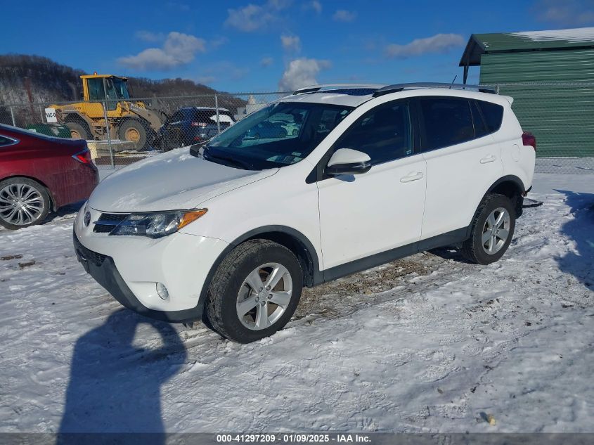 VIN 2T3WFREV8DW053922 2013 Toyota RAV4, Xle no.2