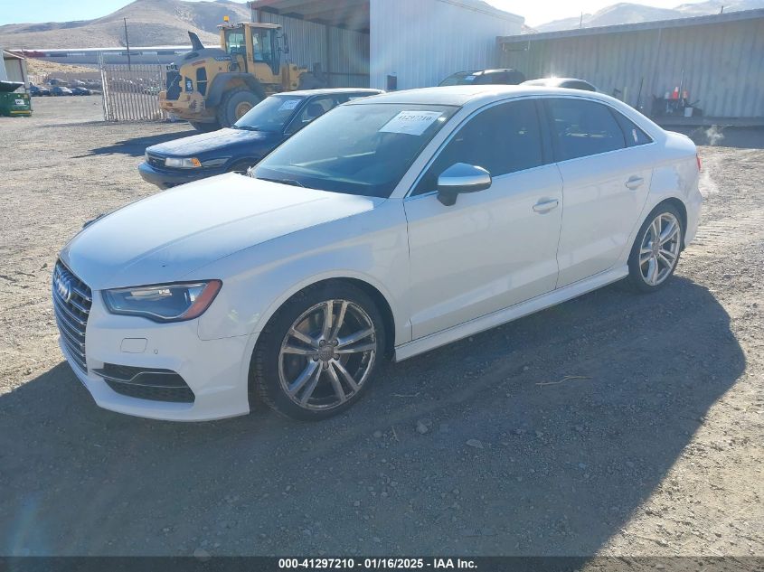 VIN WAUB1GFF2G1025428 2016 AUDI S3 no.2