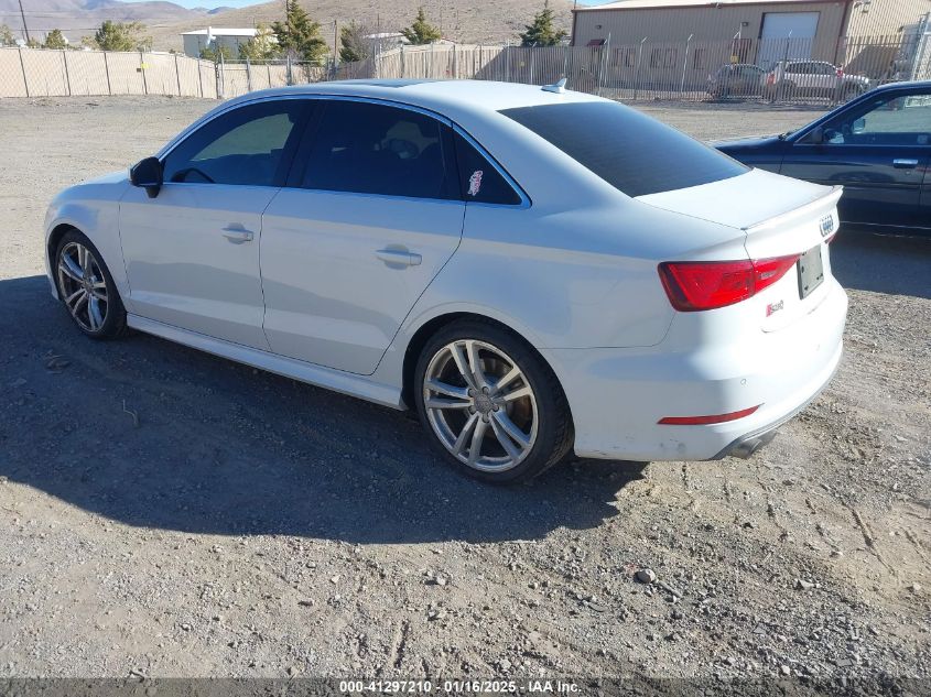 VIN WAUB1GFF2G1025428 2016 AUDI S3 no.3