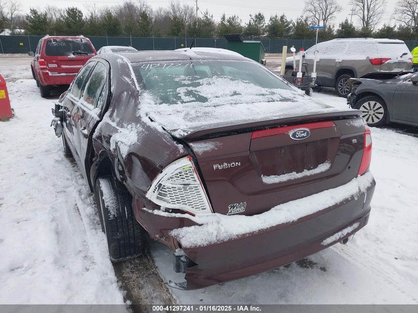 2012 FORD FUSION SE FWD VIN: 3FAHP0HA9CR191455