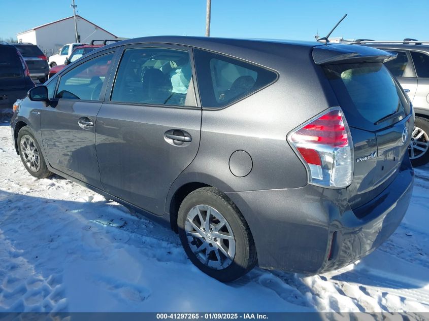 VIN JTDZN3EU9GJ052592 2016 Toyota Prius, V Two no.3