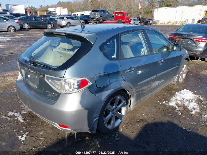 2009 SUBARU IMPREZA VIN: JF1GH63689G801814