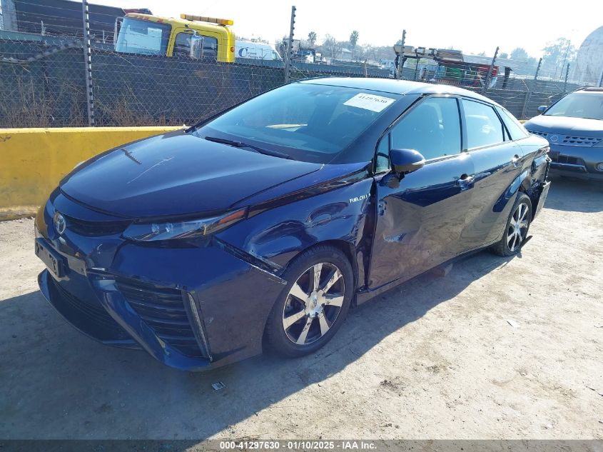 VIN JTDBVRBD8HA002213 2017 TOYOTA MIRAI no.2