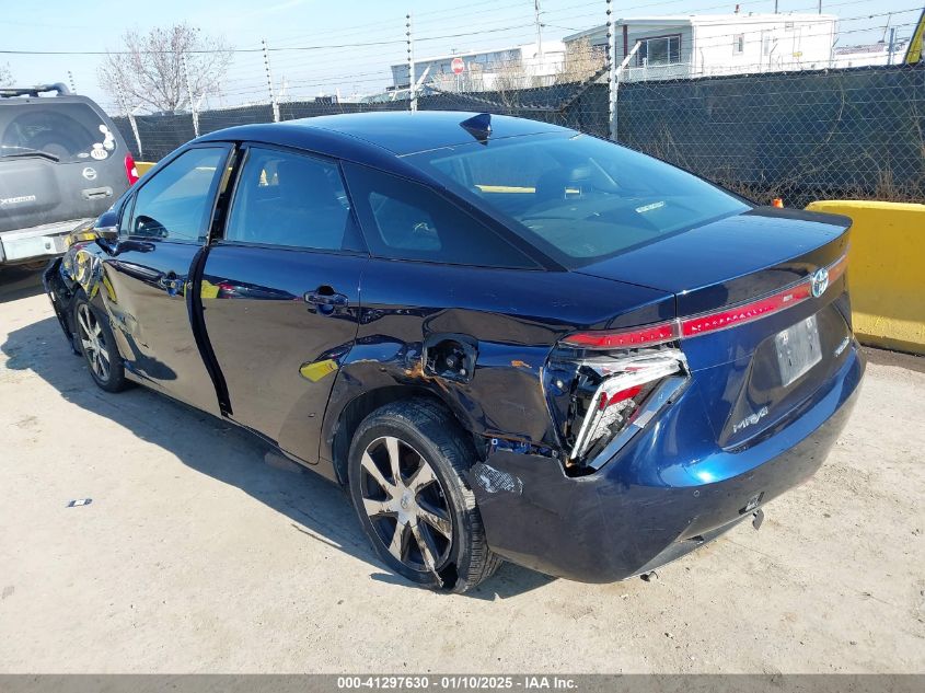 VIN JTDBVRBD8HA002213 2017 TOYOTA MIRAI no.3