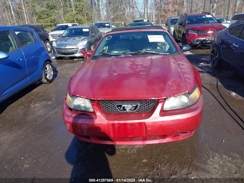 2004 Ford Mustang VIN: 1FAFP44684F175598 Lot: 41297669