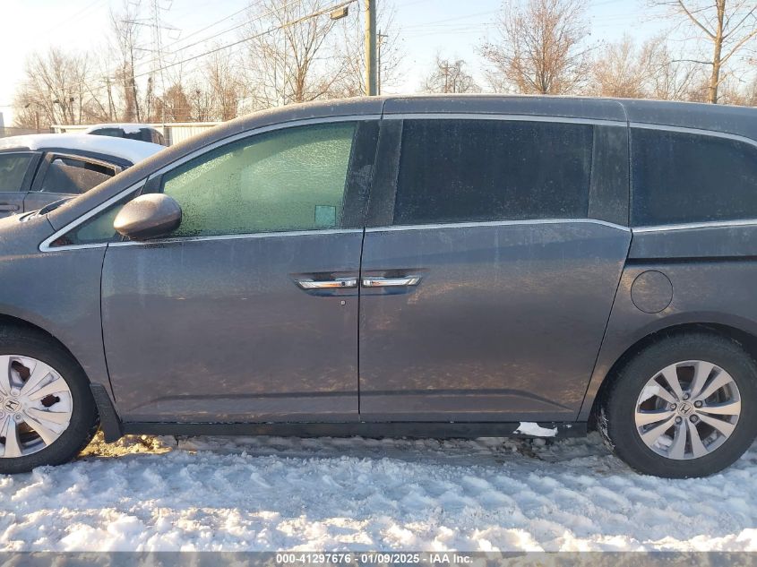 VIN 5FNRL5H6XFB131130 2015 Honda Odyssey, Ex-L no.14