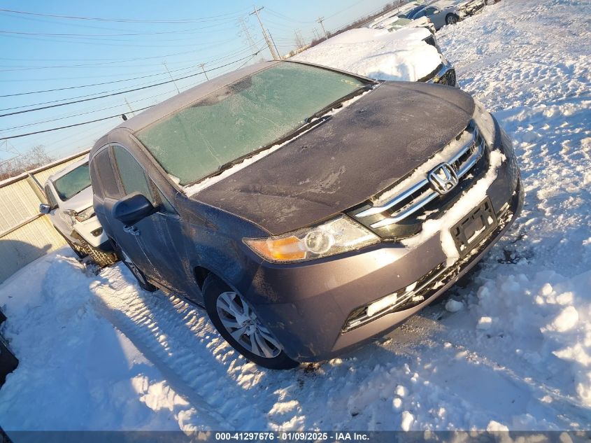 VIN 5FNRL5H6XFB131130 2015 Honda Odyssey, Ex-L no.1