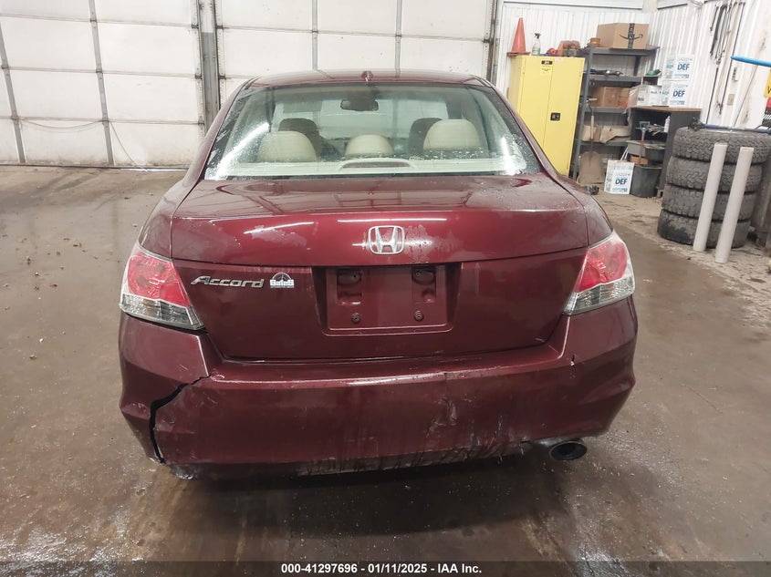 2008 HONDA ACCORD VIN: 1HGCP26858A004778