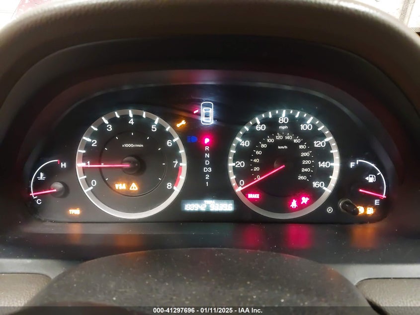 2008 HONDA ACCORD VIN: 1HGCP26858A004778