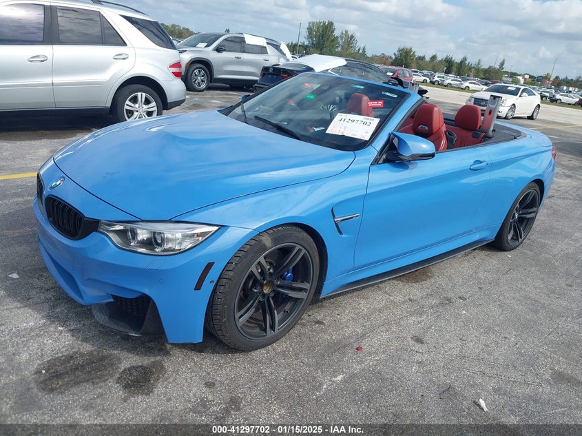 Vin: wbs3u9c30hp971166, lot: 41788086, bmw m4 20172